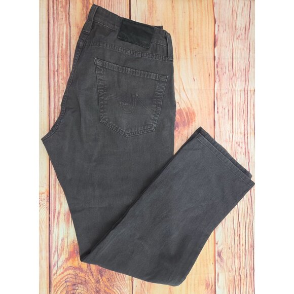 AG Adriano Goldschmied Mens Pants 33x29 The Matchbox Slim Straight - Picture 3 of 10